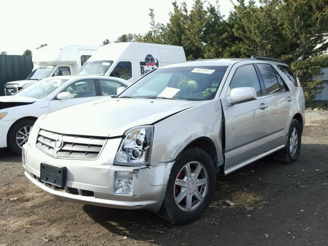 1GYDE637140116676 - 2004 CADILLAC SRX SILVER photo 2