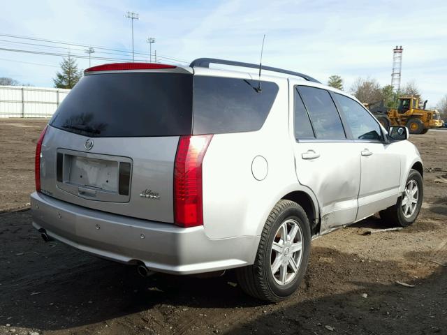 1GYDE637140116676 - 2004 CADILLAC SRX SILVER photo 4