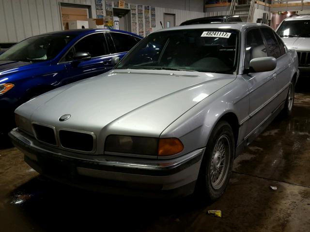 WBAGF8326VDL48603 - 1997 BMW 740 I AUTO SILVER photo 2
