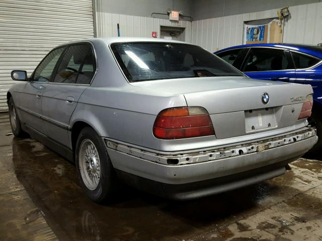 WBAGF8326VDL48603 - 1997 BMW 740 I AUTO SILVER photo 3