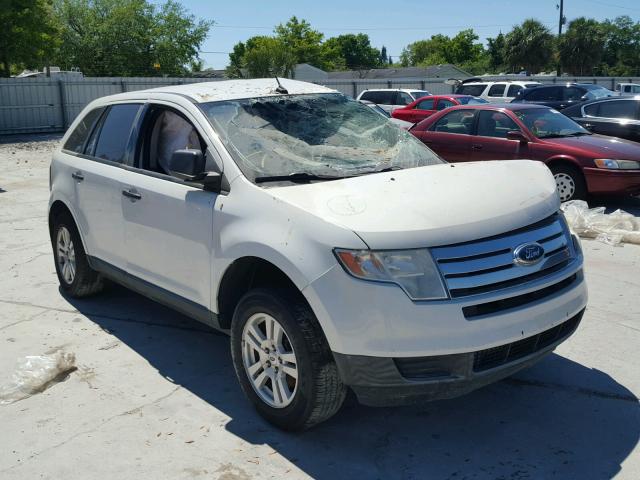 2FMDK3GC4ABB13331 - 2010 FORD EDGE SE WHITE photo 1