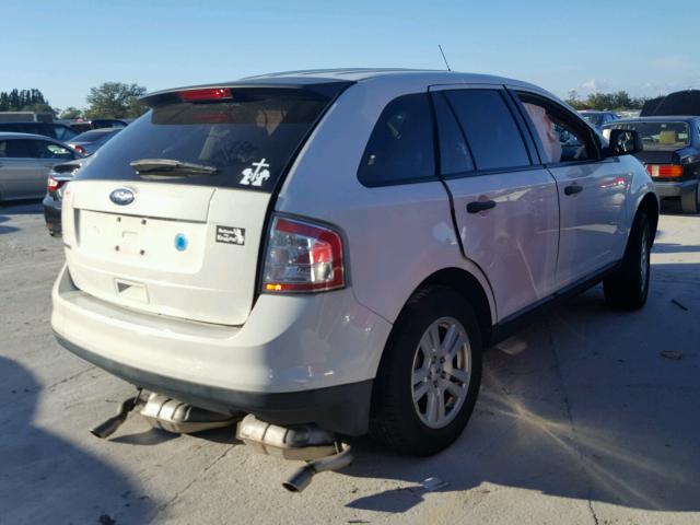 2FMDK3GC4ABB13331 - 2010 FORD EDGE SE WHITE photo 4