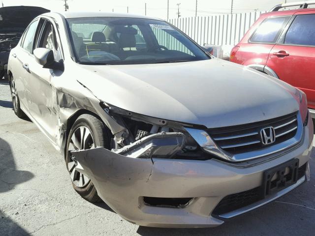 1HGCR2F38DA118914 - 2013 HONDA ACCORD LX GOLD photo 1