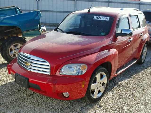 3GNDA53P48S585455 - 2008 CHEVROLET HHR LT RED photo 2