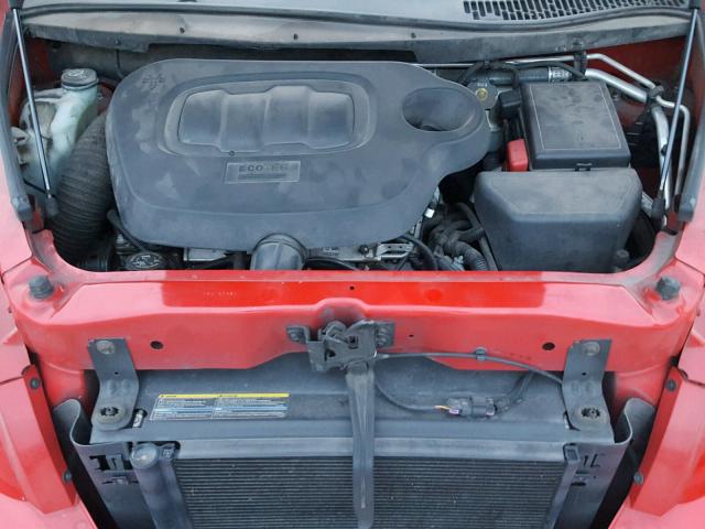 3GNDA53P48S585455 - 2008 CHEVROLET HHR LT RED photo 7