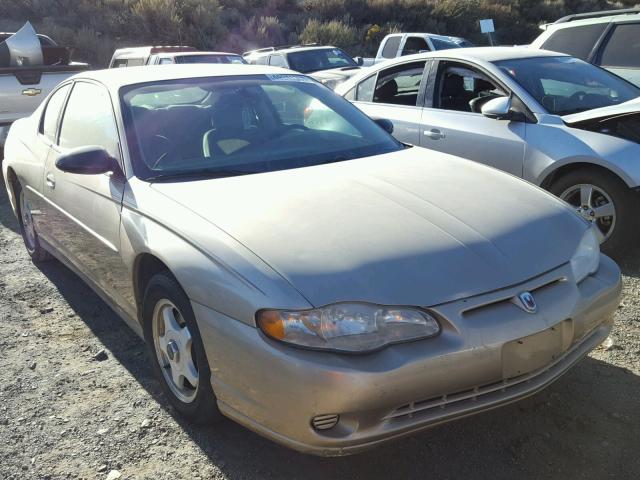 2G1WW12E949267276 - 2004 CHEVROLET MONTE CARL ოქროსფერი ფოტო 1