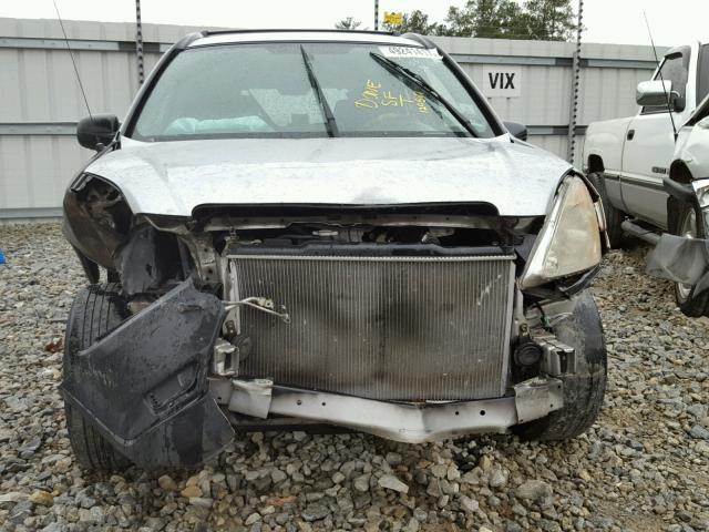 SHSRD68464U207448 - 2004 HONDA CR-V LX SILVER photo 9