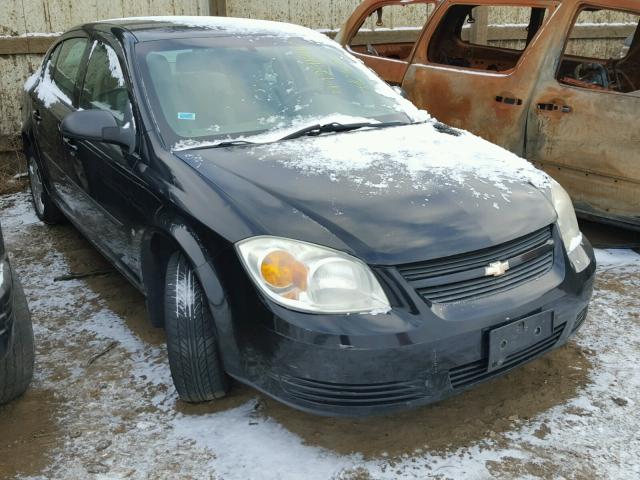 1G1AK55F677412930 - 2007 CHEVROLET COBALT LS BLACK photo 1