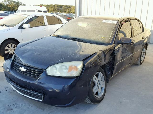 1G1ZT51896F203418 - 2006 CHEVROLET MALIBU LT BLUE photo 2