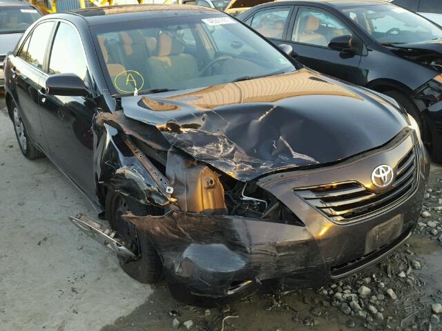 4T1BE46K78U788639 - 2008 TOYOTA CAMRY CE BLACK photo 1