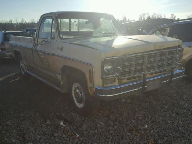 CCL248Z153683 - 1978 CHEVROLET PICK UP YELLOW photo 1