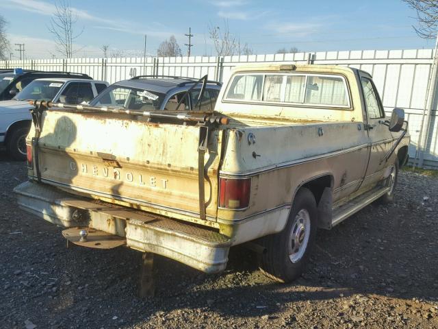 CCL248Z153683 - 1978 CHEVROLET PICK UP YELLOW photo 4