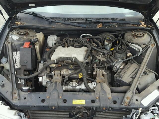 2G4WS52J911319065 - 2001 BUICK CENTURY CU BLACK photo 7