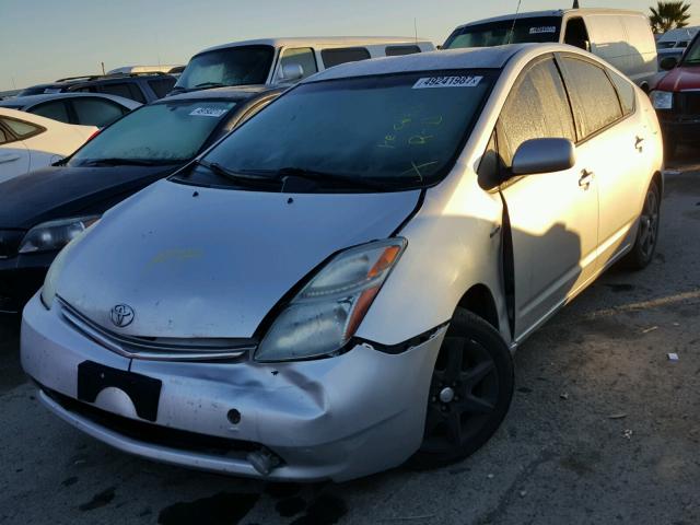 JTDKB20U173259249 - 2007 TOYOTA PRIUS SILVER photo 2