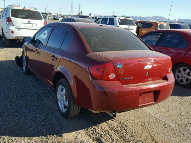 1G1AL58F287310390 - 2008 CHEVROLET COBALT LT RED photo 3