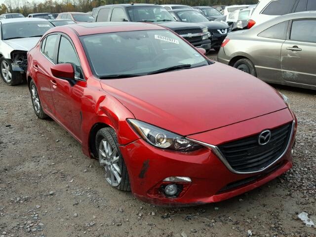 3MZBM1W75GM266528 - 2016 MAZDA 3 TOURING RED photo 1