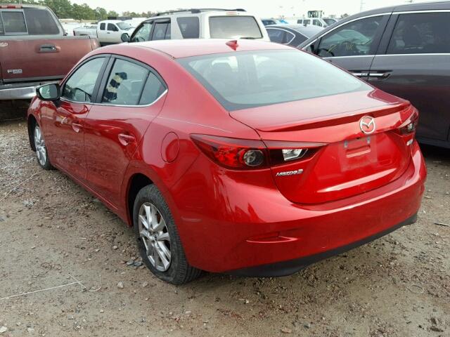 3MZBM1W75GM266528 - 2016 MAZDA 3 TOURING RED photo 3