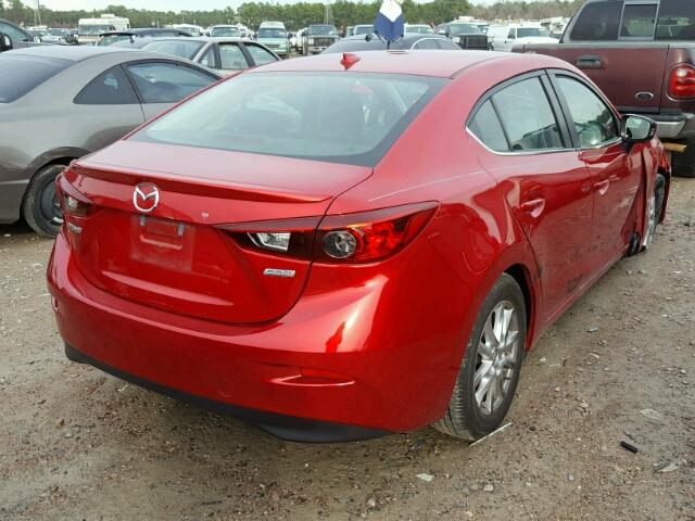 3MZBM1W75GM266528 - 2016 MAZDA 3 TOURING RED photo 4