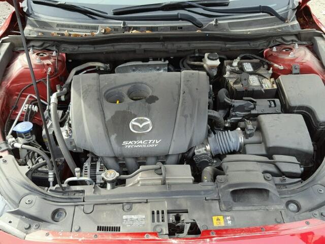 3MZBM1W75GM266528 - 2016 MAZDA 3 TOURING RED photo 7