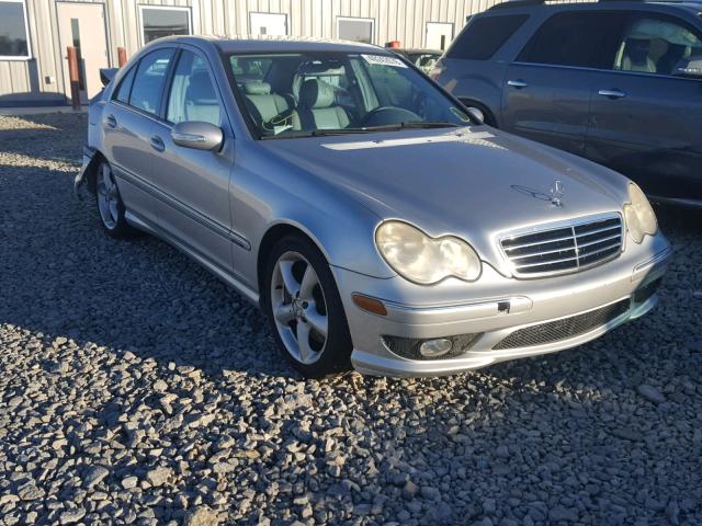 WDBRF40J65A796047 - 2005 MERCEDES-BENZ C 230K SPO SILVER photo 1