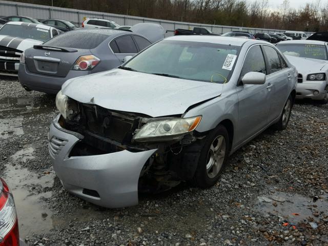 4T1BE46K57U167141 - 2007 TOYOTA CAMRY NEW SILVER photo 2