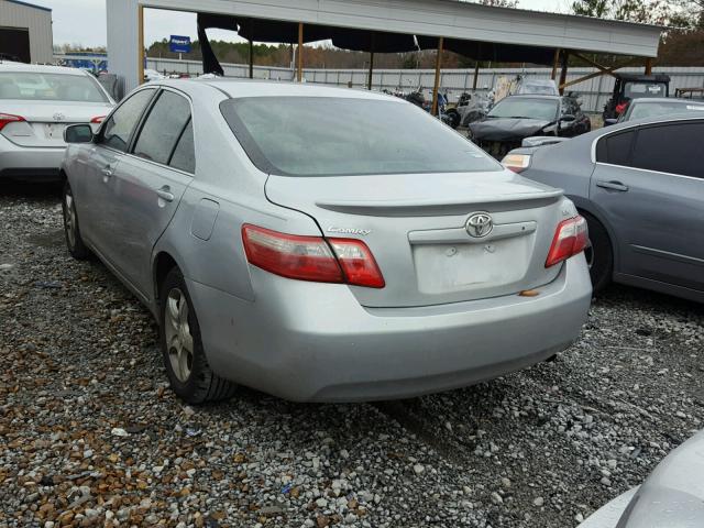 4T1BE46K57U167141 - 2007 TOYOTA CAMRY NEW SILVER photo 3