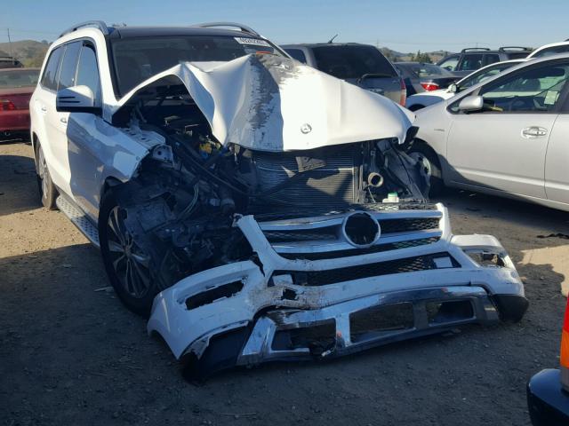 4JGDF2EE8GA667205 - 2016 MERCEDES-BENZ GL 350 BLU WHITE photo 1