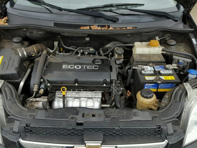 KL1TD5DE8BB198944 - 2011 CHEVROLET AVEO LS 黑色 照片 7