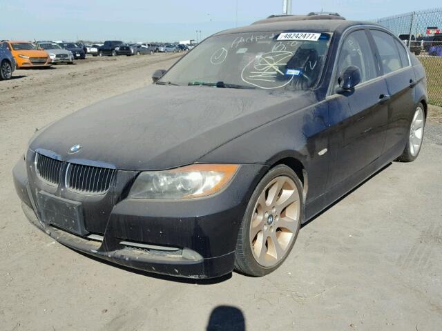 WBAVB33536PS17161 - 2006 BMW 330 I BLACK photo 2