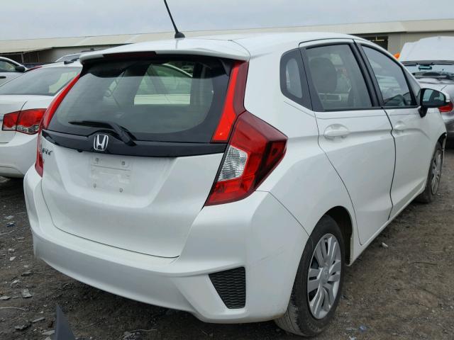 JHMGK5H51HS003039 - 2017 HONDA FIT LX أبيض صورة 4