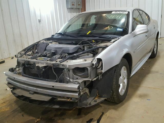 2G2WP552781141441 - 2008 PONTIAC GRAND PRIX SILVER photo 2