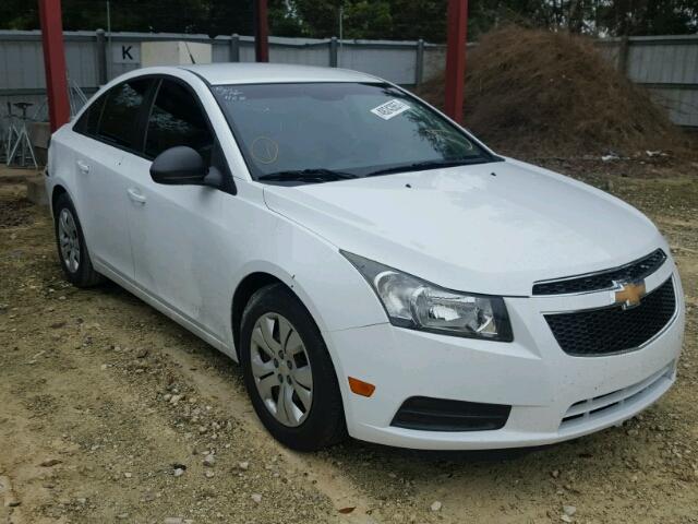 1G1PA5SH8D7104365 - 2013 CHEVROLET CRUZE LS WHITE photo 1