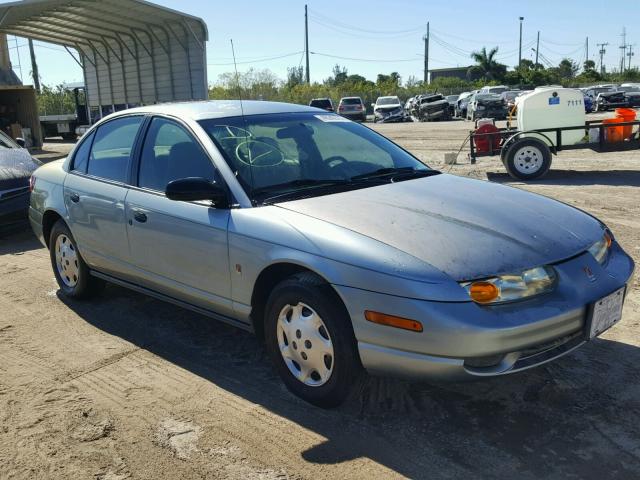 1G8ZH52802Z262075 - 2002 SATURN SL1 BLUE photo 1