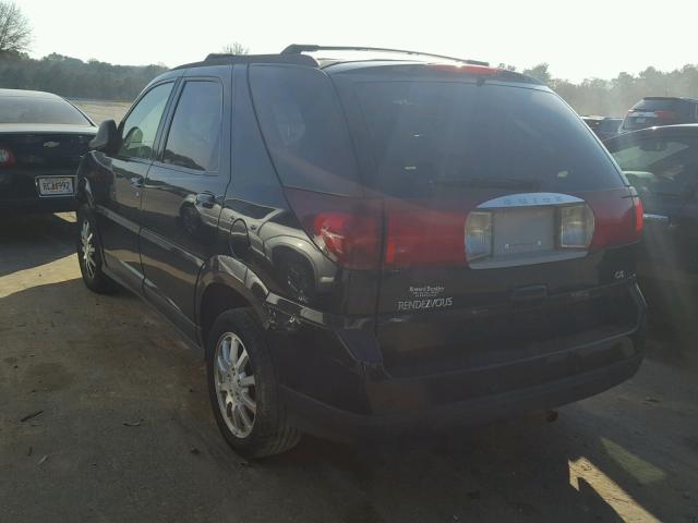 3G5DA03L07S510296 - 2007 BUICK RENDEZVOUS BLACK photo 3