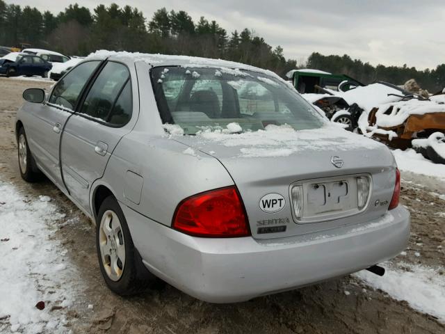 3N1CB51D15L480004 - 2005 NISSAN SENTRA 1.8 GRAY photo 3