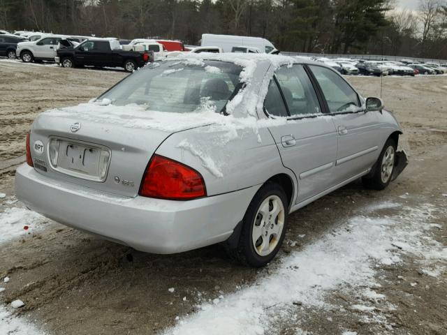 3N1CB51D15L480004 - 2005 NISSAN SENTRA 1.8 GRAY photo 4