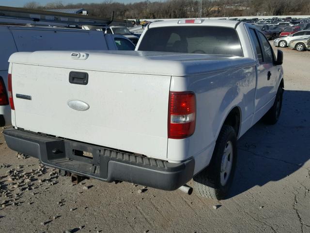 1FTPX14V47KC89226 - 2007 FORD F150 WHITE photo 4