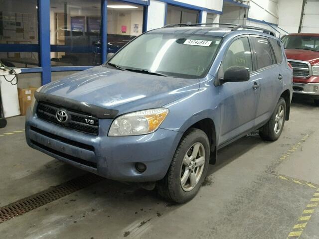 JTMBK33V285056063 - 2008 TOYOTA RAV4 BLUE photo 2