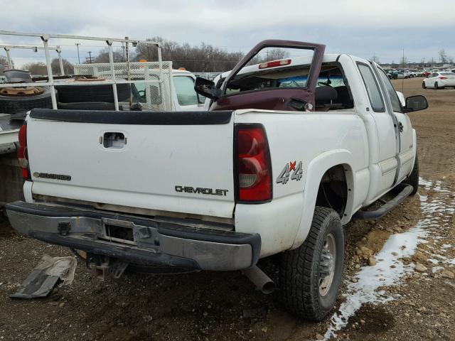 1GCHK29U94E198861 - 2004 CHEVROLET SILVERADO WHITE photo 4