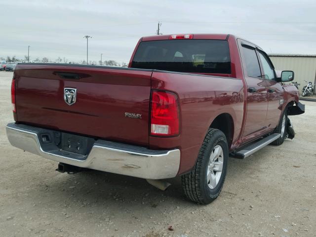 3C6RR6KTXFG711403 - 2015 RAM 1500 ST MAROON photo 4