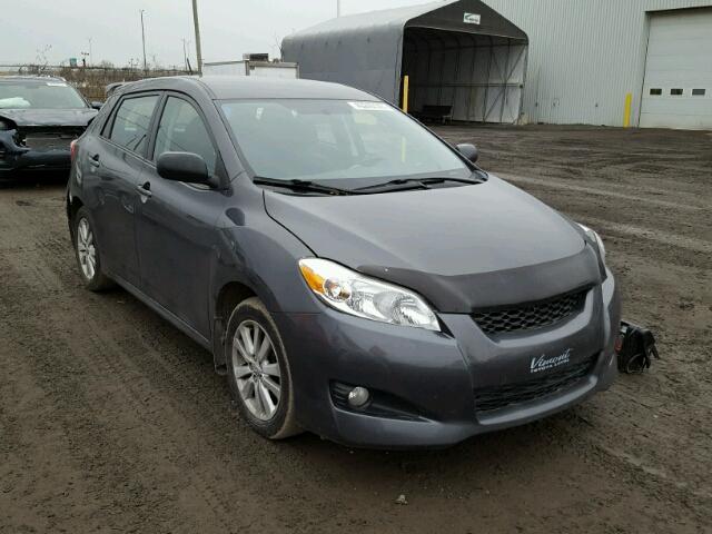 2T1KU4EE3AC222998 - 2010 TOYOTA COROLLA MA CHARCOAL photo 1