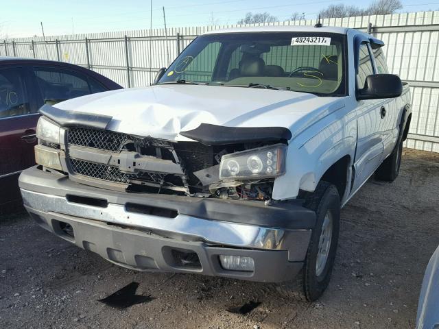 1GCEK19T03E264815 - 2003 CHEVROLET SILVERADO WHITE photo 2