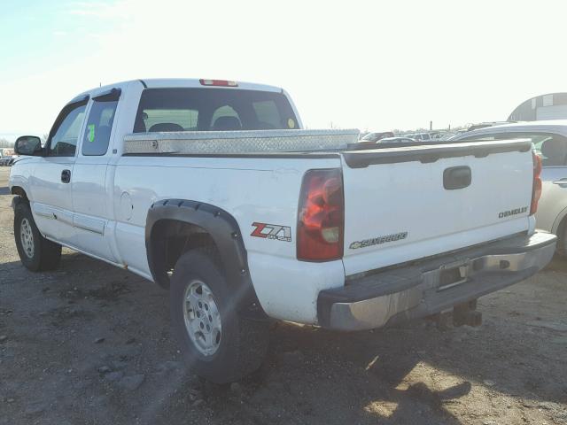 1GCEK19T03E264815 - 2003 CHEVROLET SILVERADO WHITE photo 3