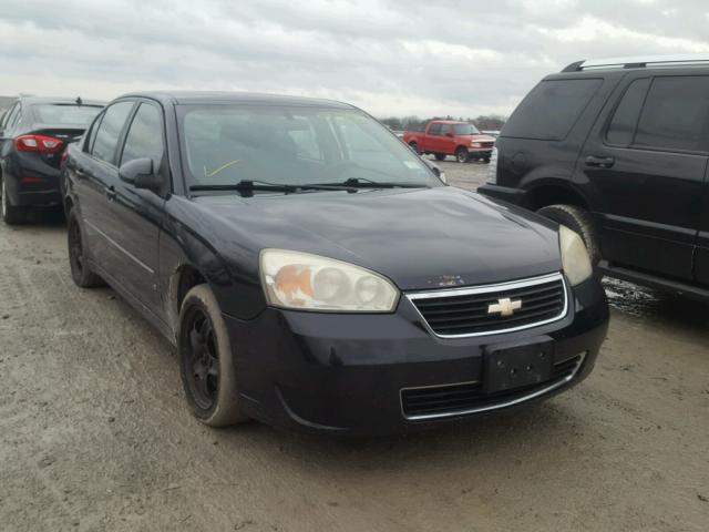 1G1ZT51866F280554 - 2006 CHEVROLET MALIBU LT BLACK photo 1