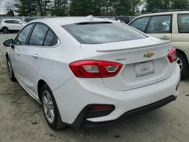 1G1BE5SM2G7326772 - 2016 CHEVROLET CRUZE LT WHITE photo 3