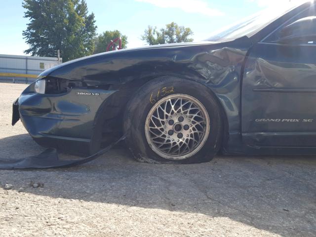 1G2WJ52K5YF265335 - 2000 PONTIAC GRAND PRIX მწვანე ფოტო 9