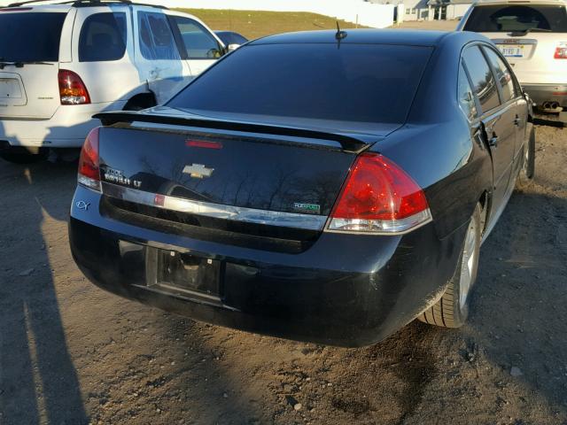 2G1WB5EK6B1323755 - 2011 CHEVROLET IMPALA LT BLACK photo 4