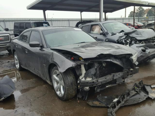 2C3CDXCT7DH634640 - 2013 DODGE CHARGER R/ GRAY photo 1