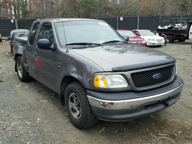 1FTRX07WX2KA73722 - 2002 FORD F150 GRAY photo 1