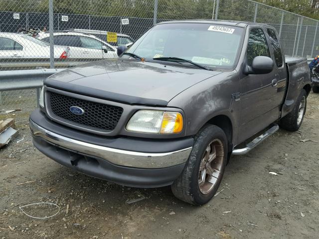 1FTRX07WX2KA73722 - 2002 FORD F150 GRAY photo 2